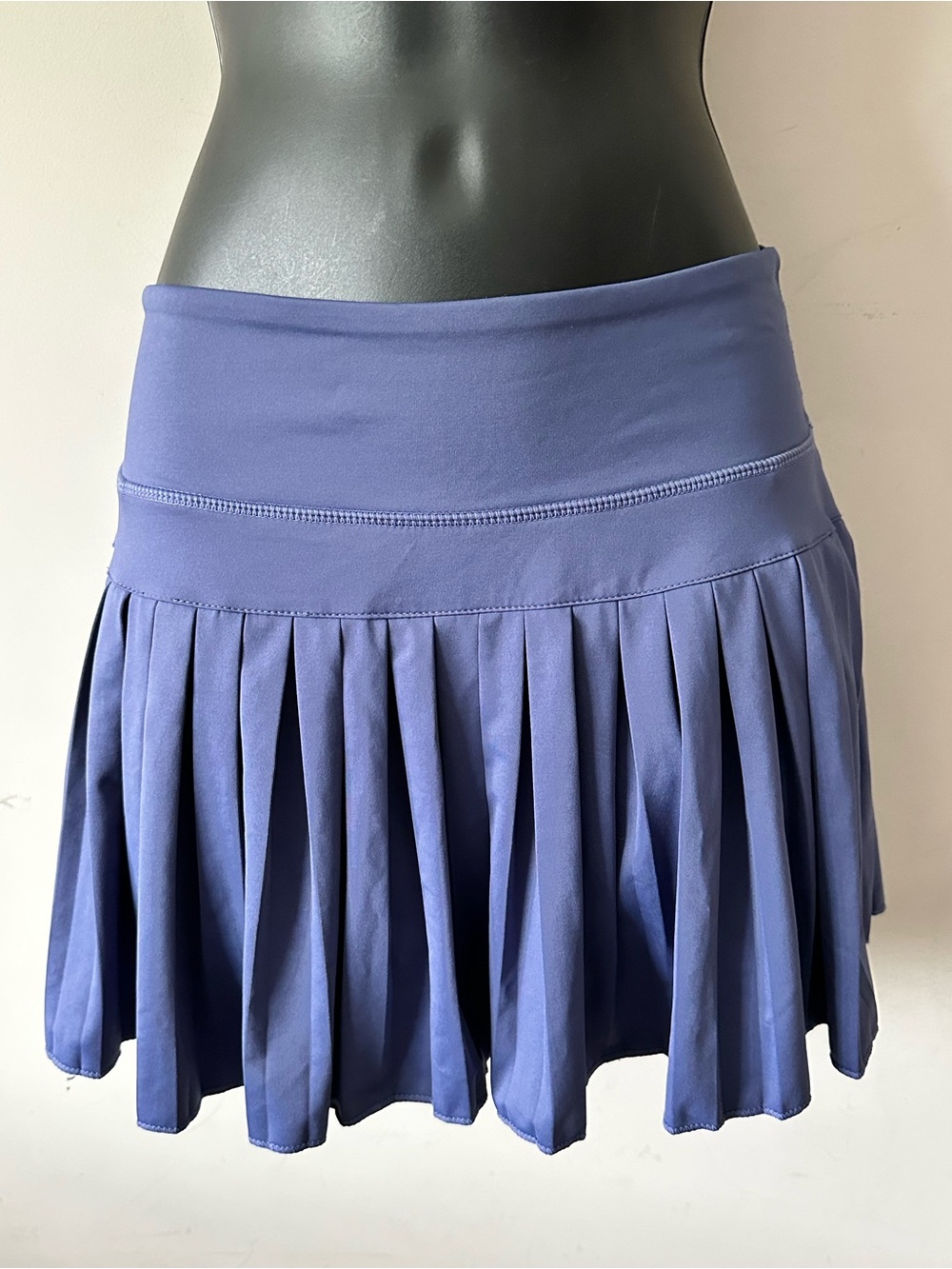 Gold Hinge Pleated Athletic tennis Skirt S